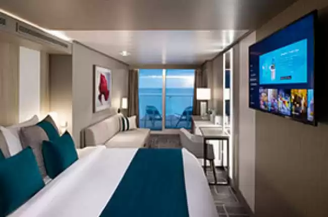Cabina con balcone