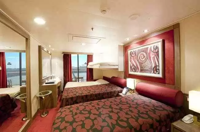Cabina con balcone