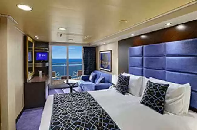 Cabina con balcone