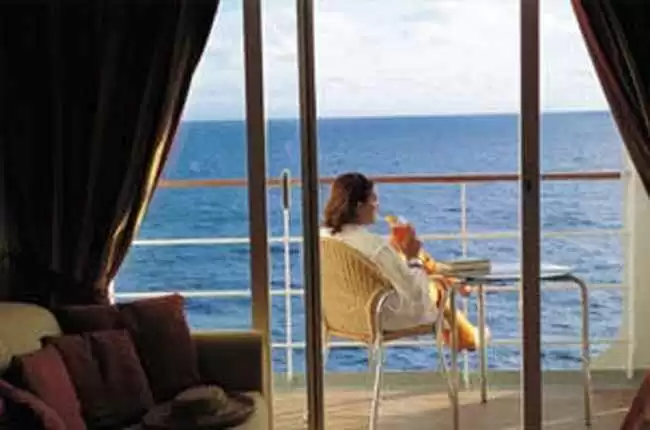 Cabina con balcone