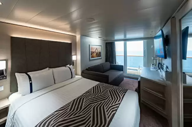 Cabina con balcone