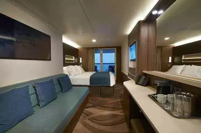 Cabina con balcone