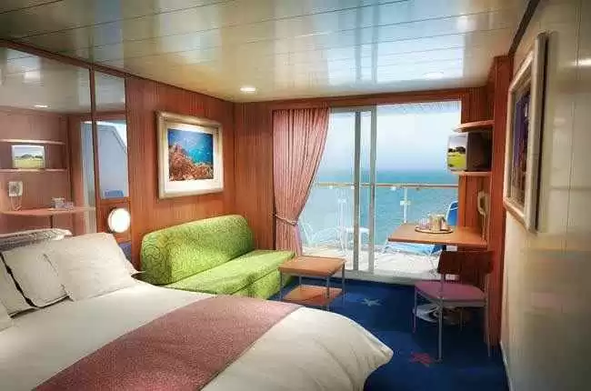 Cabina con balcone