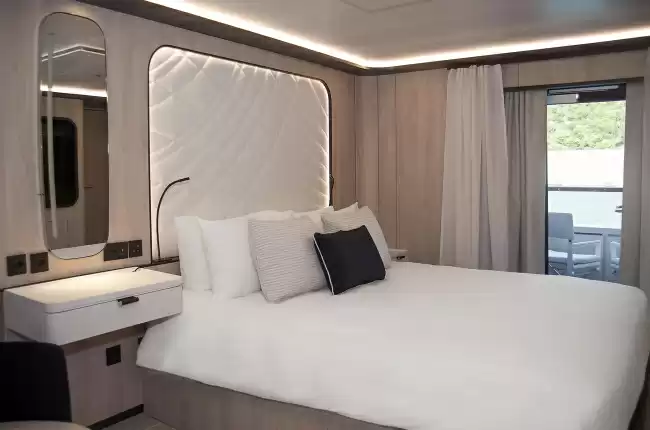 Cabina con balcone