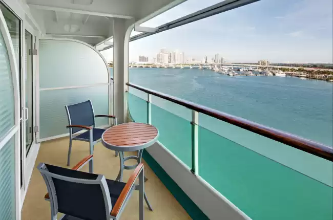 Cabina con balcone