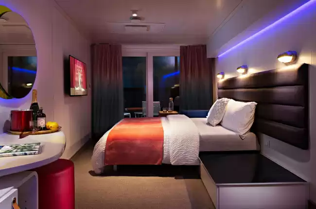 Cabina con balcone