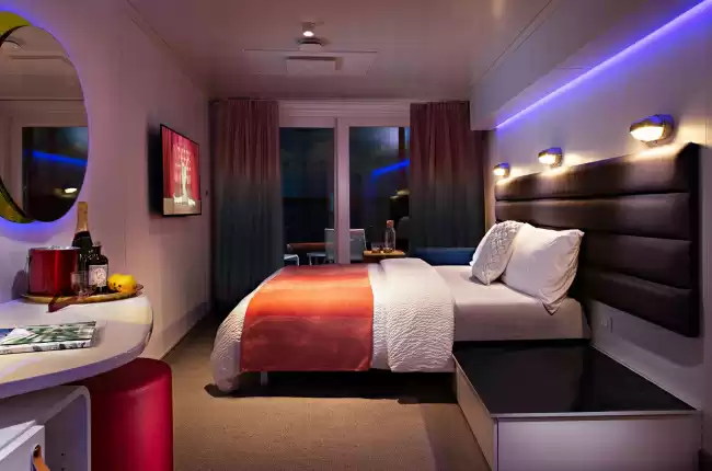 Cabina con balcone