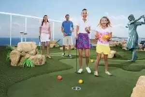 Parcours de mini-golf