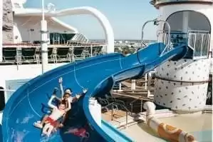 Piscine pour enfants Adventure Beach avec toboggan