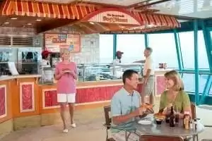 Dog House sur la promenade Boardwalk