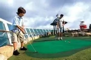 Parcours de mini-golf